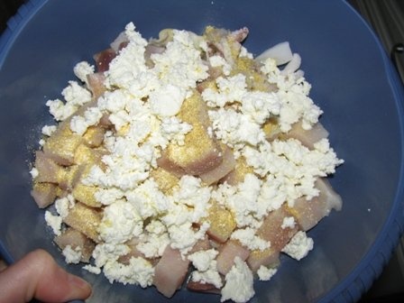 Fructe de mare in clatite cu tarhon