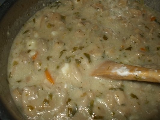 Tocanita de ciuperci pleurotus