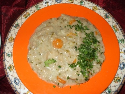 Tocanita de ciuperci pleurotus