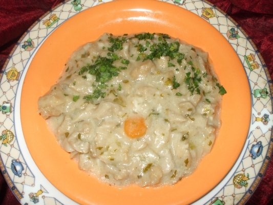 Tocanita de ciuperci pleurotus