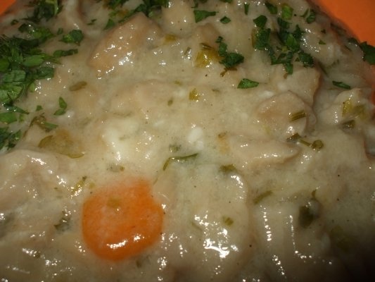 Tocanita de ciuperci pleurotus