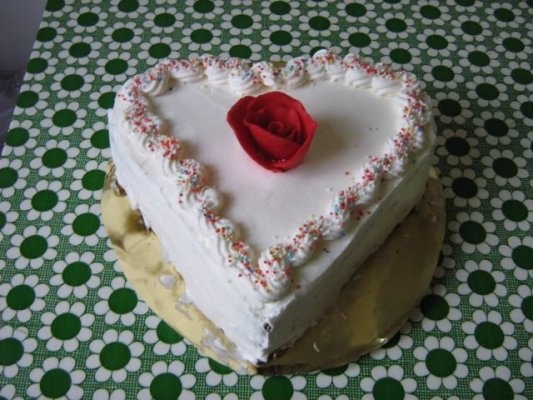 Tort aniversar inima