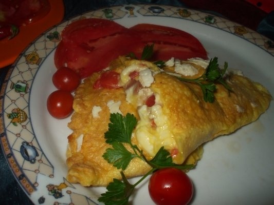 Omleta Calzone cu branza