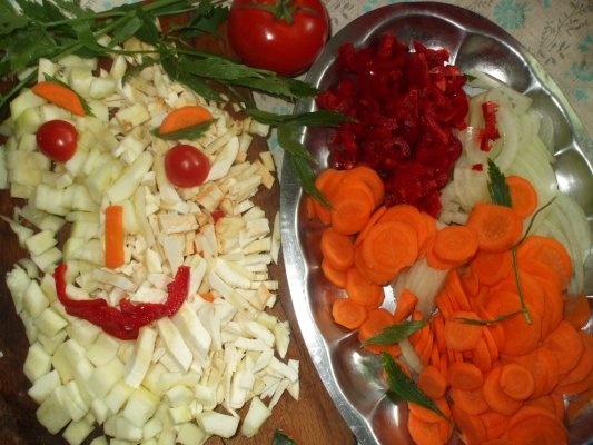 Ciorba de ciuperci pleurotus