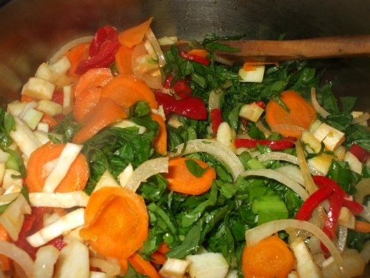 Ciorba de ciuperci pleurotus