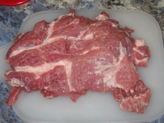 Gratar de ceafa de porc
