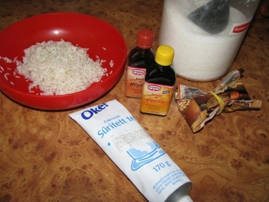 Orez cu lapte cremos si crocant