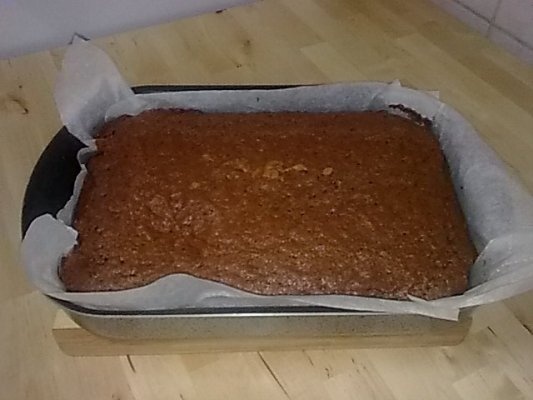 Negresa cu glazura de ciocolata