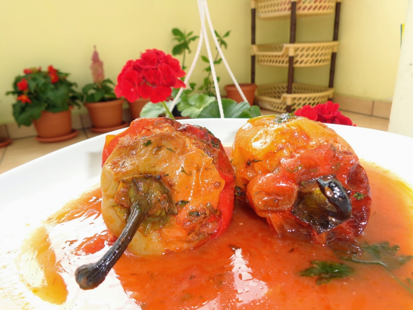 Ardei umpluti cu carne