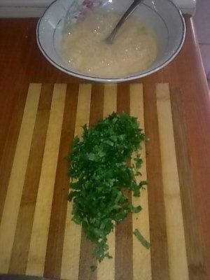 Bors de cartofi cu coasta de porc afumata