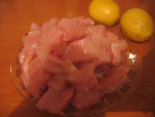 Pui cu lapte si lamaie