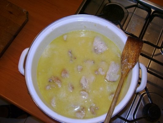 Pui cu lapte si lamaie