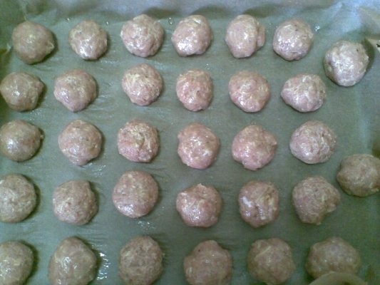 CHIFTELUTE DIN CARNE TOCATA DE CURCAN