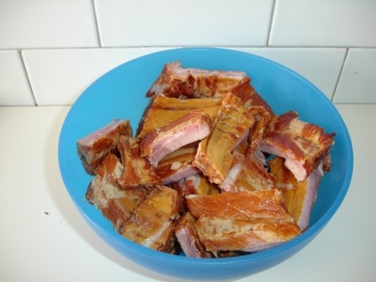 Varza cu costita afumata