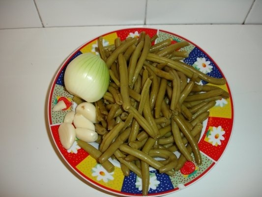 Piept de curcan la gratar cu fasole pastai