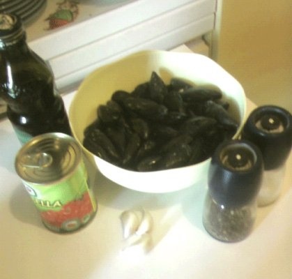 Saute de scoici negre