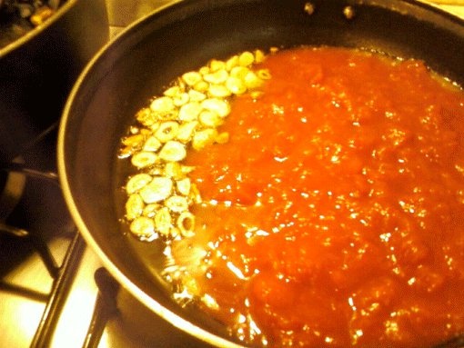 Saute de scoici negre