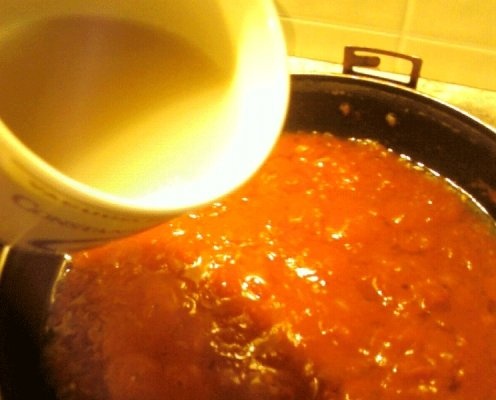 Saute de scoici negre