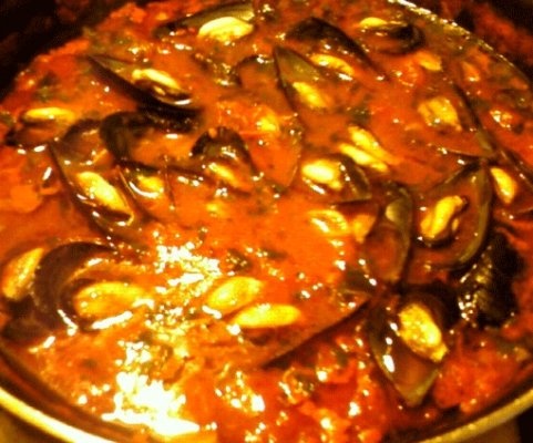 Saute de scoici negre