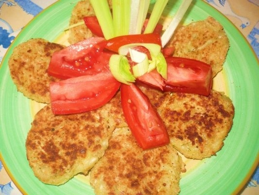 Chiftele de dovlecel la Doubletta