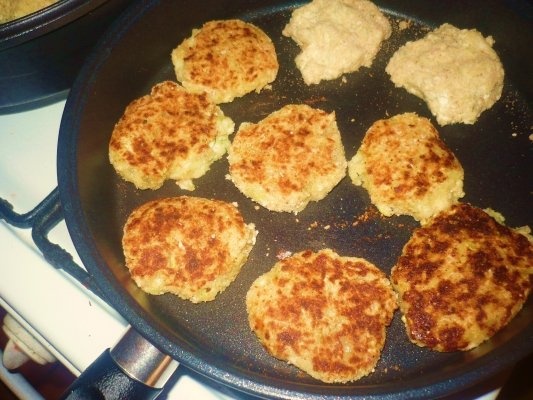 Chiftele de dovlecel la Doubletta