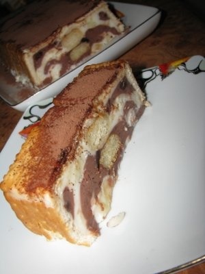 Prajitura din pudding cu biscuiti