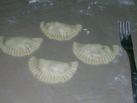 Sambusek(placinte prajite;specific arab)