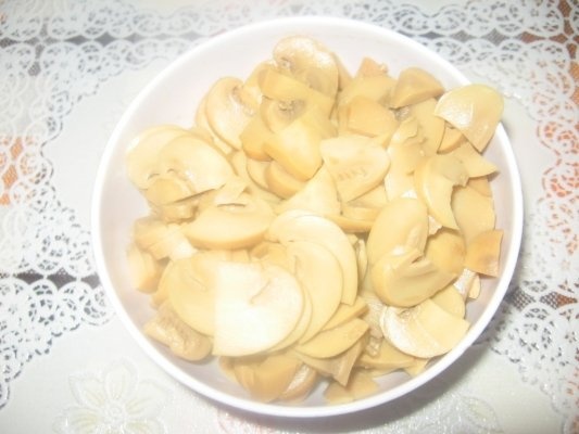 Pui cu amestec mexican si ciuperci