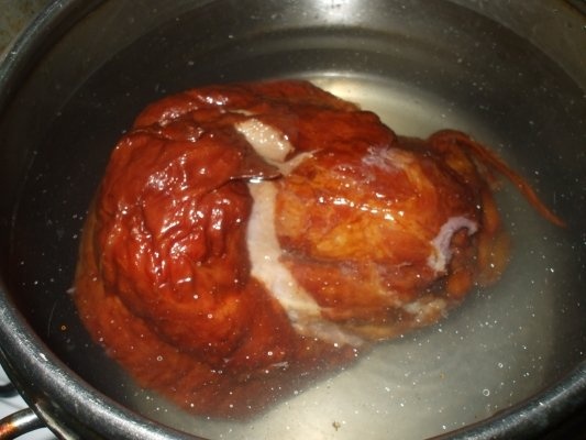 Ciorba de varza dulce cu ciolan afumat