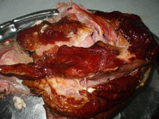 Ciorba de varza dulce cu ciolan afumat