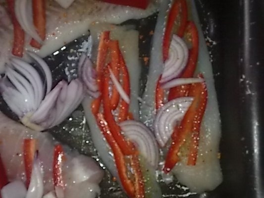 File  de cod si pangasius cu Gnocchi di Patate