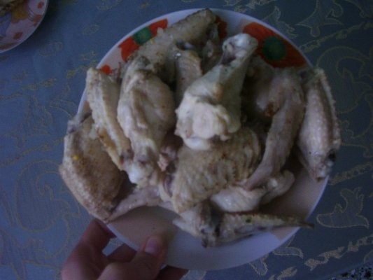 Aripioare cu smantana