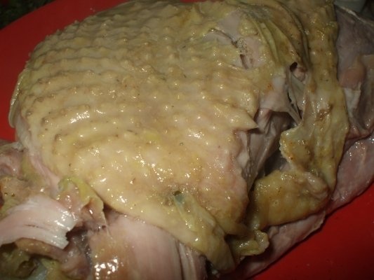 Supa din pulpa de curcan cu taitei instant