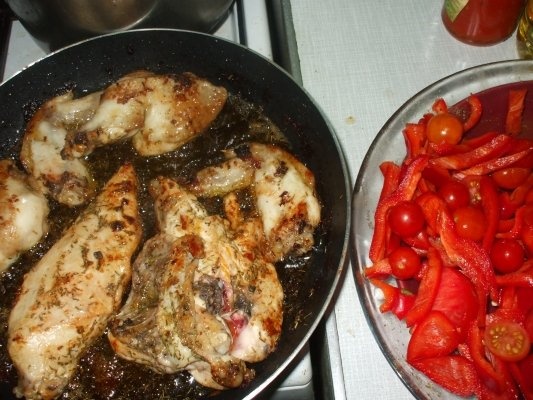 Friptura picanta de pui