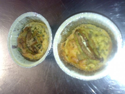 Sufleu cu cartofi si ciuperci