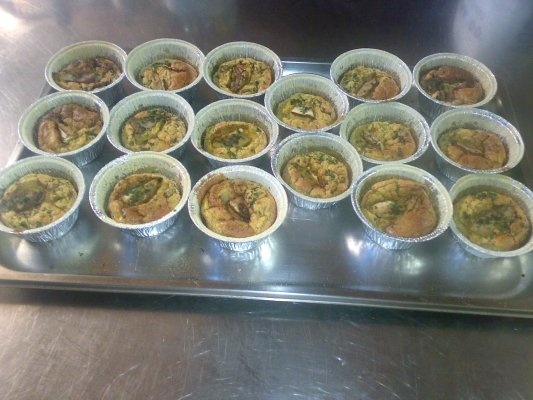 Sufleu cu cartofi si ciuperci