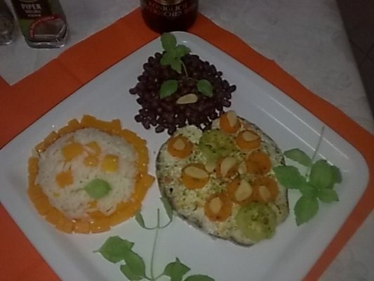 Pilaf italienesc cu cotlet de rechin