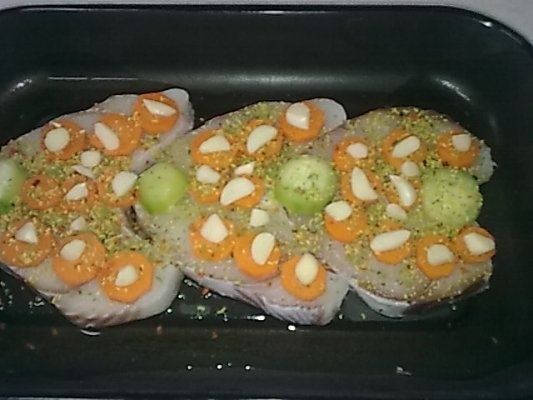 Pilaf italienesc cu cotlet de rechin