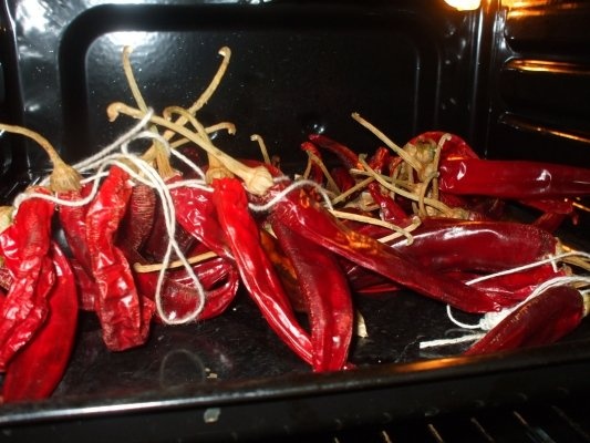 Ardei iuti deshidratati macinati