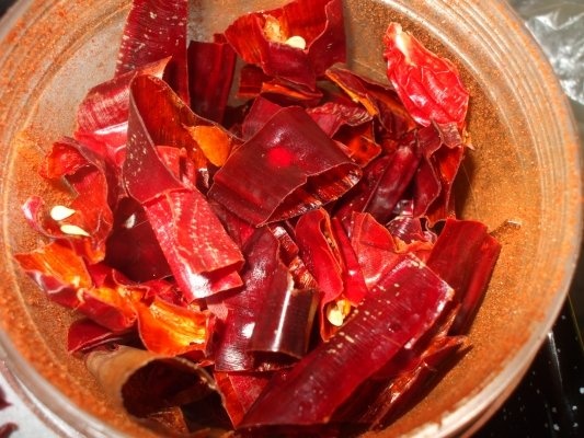 Ardei iuti deshidratati macinati