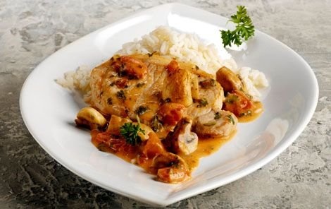 Koteletter i fad ('Cotlet de porc in farfurie')