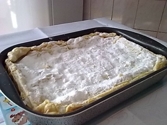 Placinta cu branza de vaci si afine