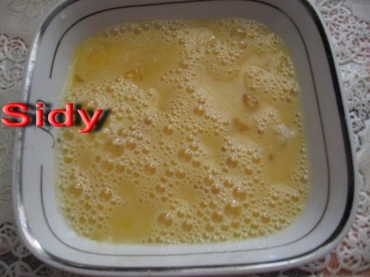 Omleta cu branza si sunca