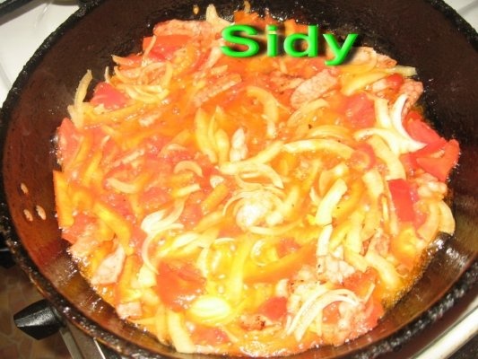 Omleta cu branza si sunca