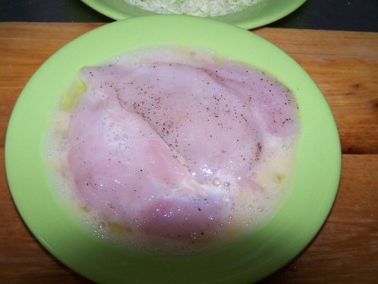 Snitel Michel cu trandafirasi  de cartofi