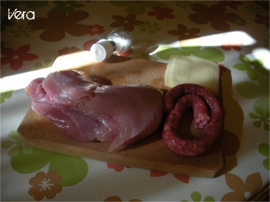 Rulada din piept de curcan