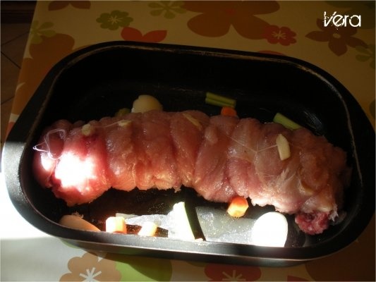 Rulada din piept de curcan