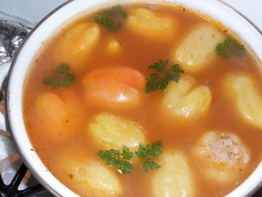 CIORBA DE ARDEI UMPLUT