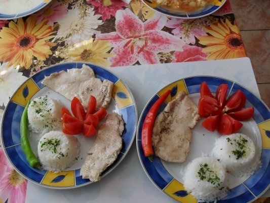 PIEPT DE PUI CU OREZ