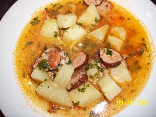 TOCANITA DE CARTOFI CU CARNAT AFUMAT